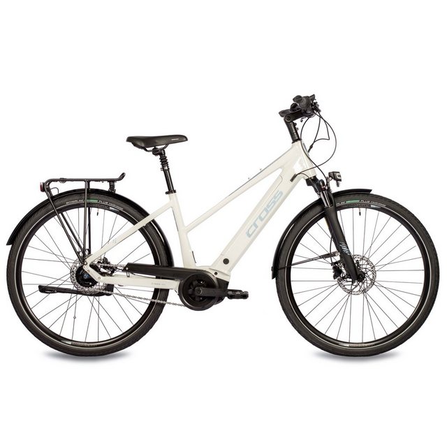 Airtracks E-Bike 28 Zoll Damen E-Bike City Fahrrad NOVA CITY BOSCH PERFORMANCE LINE 625, 5 Gang, Nabenschaltung, Mittelmotor, 625 Wh Akku, 5 GANG Shimano NEXUS INTER 45cm 50cm - Mod. 2024