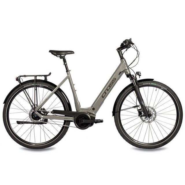 Airtracks E-Bike 28 Zoll Damen E-Bike LS City Fahrrad NOVA CITY BOSCH PERFORMANCE LINE, 5 Gang, Nabenschaltung, Mittelmotor, 625 Wh Akku, 5 GANG Shimano NEXUS INTER 50cm 55cm - Mod. 2024