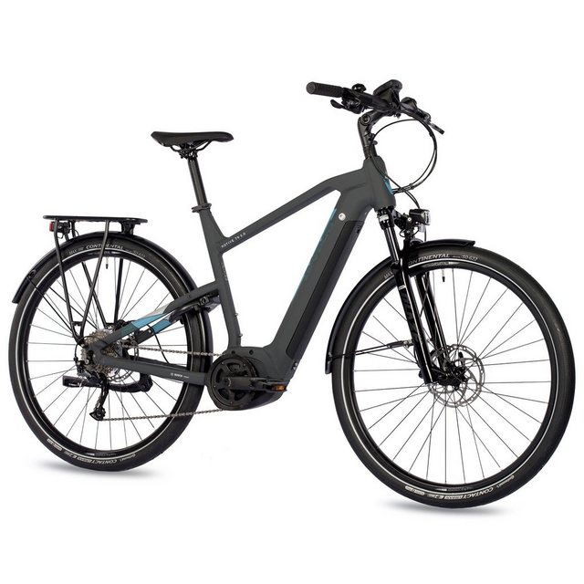 Airtracks E-Bike 28 Zoll Herren E-Bike BOSCH PERFORMACE LINE 625 Wh Trekking Fahrrad, 9 Gang, Kettenschaltung, MOTIV TR.2.0 - 9G Shimano M-2000 - 54cm 58cm - Mod. 2024