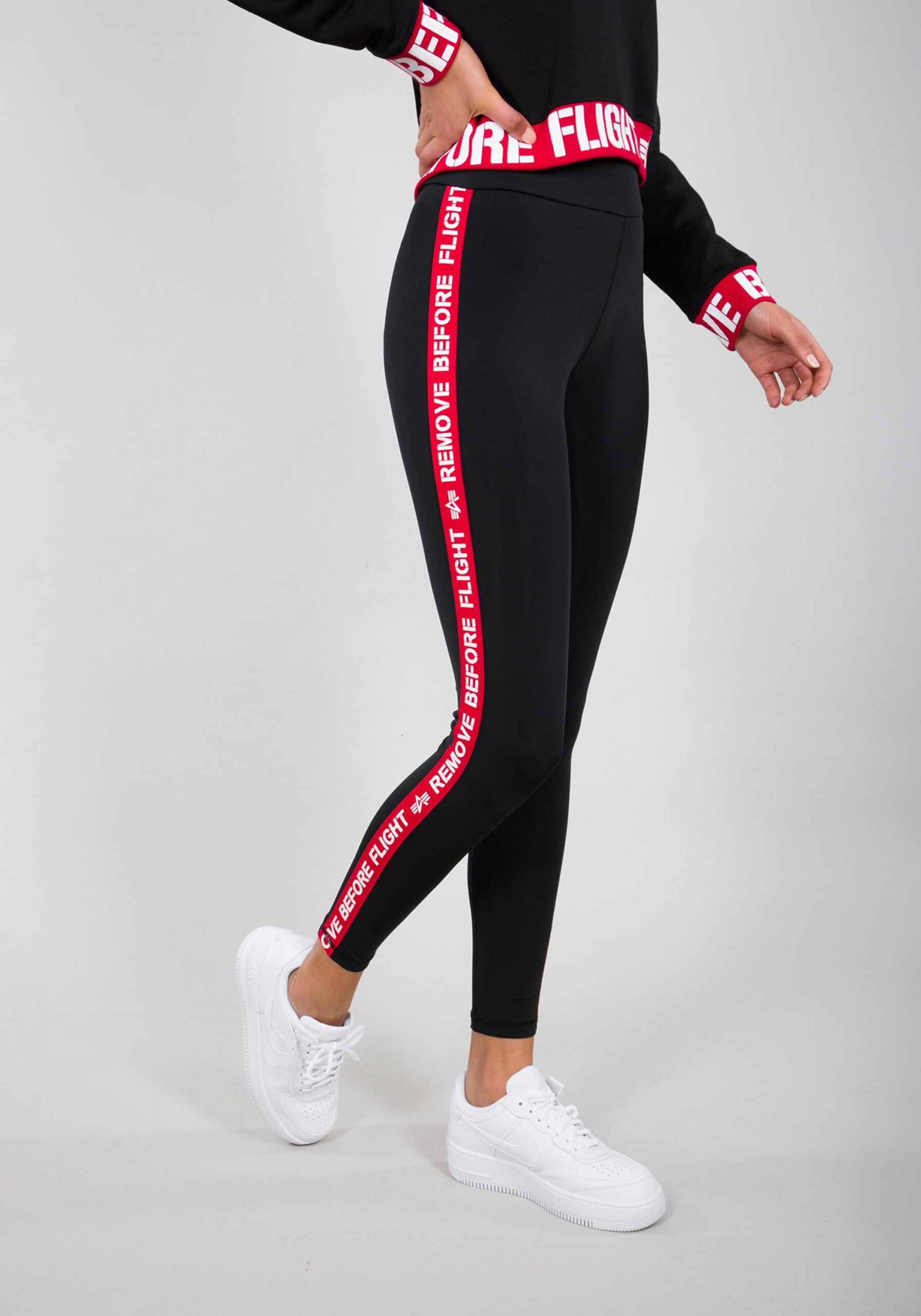 Alpha Industries Leggings "ALPHA INDUSTRIES Women - Leggings RBF Tape Leggings"