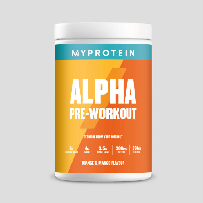 Alpha Pre-Workout - 600g - Orange & Mango