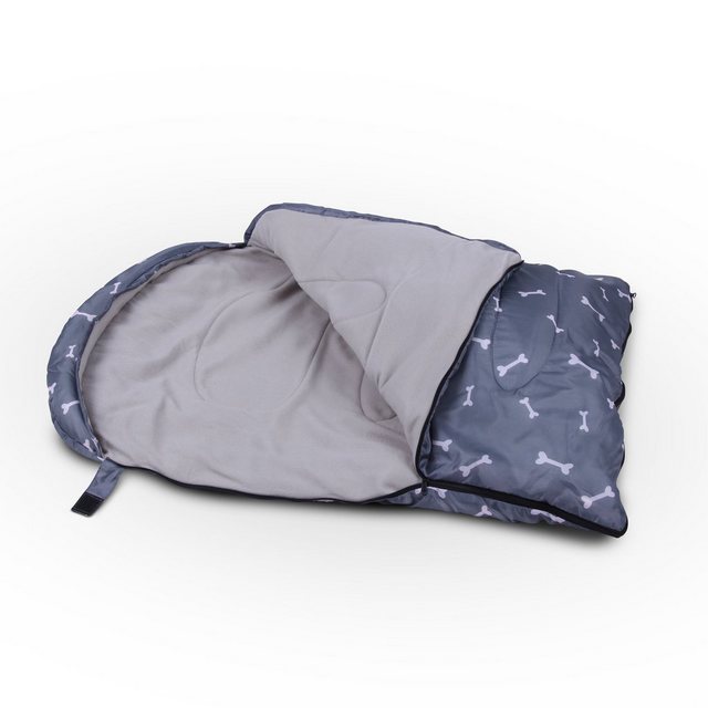 Bestlivings Tierbett Outdoor Hundeschlafsack 72cm x 114cm, Schlafsack für Hunde - wasserabweisend atmungsaktiv - Einheitsgröße