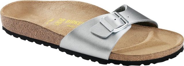 Birkenstock BIRKENSTOCK Gymnastik Madrid silber 040411 + 040413 Pantolette