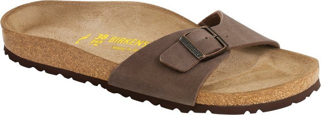 Birkenstock BIRKENSTOCK Madrid mocca Birko-Flor 040093 + 040091 Pantolette