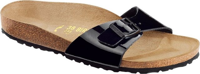 Birkenstock BIRKENSTOCK Madrid schwarz Lack 040301 + 040303 Pantolette