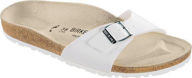 Birkenstock BIRKENSTOCK Madrid weiß 040731 + 040733 Pantolette