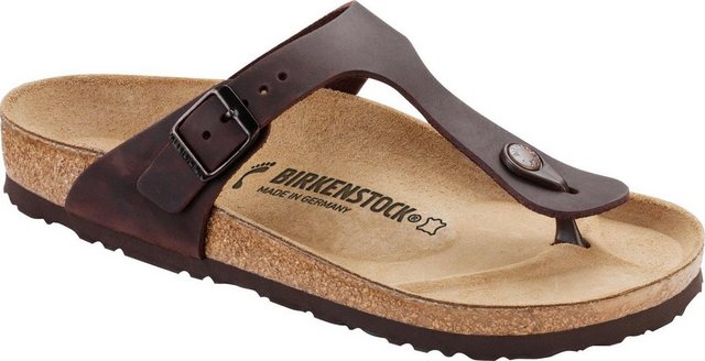 Birkenstock BIRKENSTOCK Zehensteg Gizeh habana 743831 Pantolette