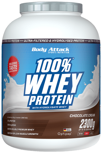 Body Attack 100% WHEY PROTEIN - 2,3 kg