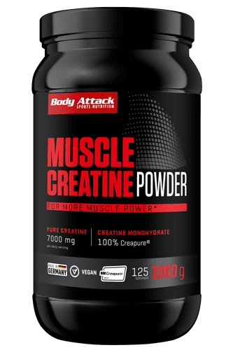 Body Attack MUSCLE CREATINE (CREAPURE®) - 1 kg