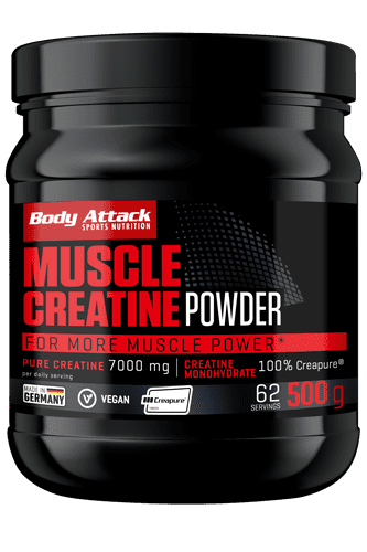 Body Attack MUSCLE CREATINE (Creapure®) - 500 g