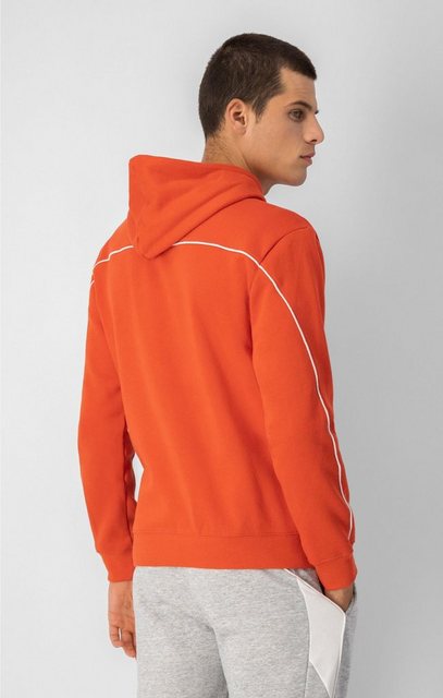 Champion Hoodie Pullover Fleece-Kapuzenpullover mit Farbblockoptik