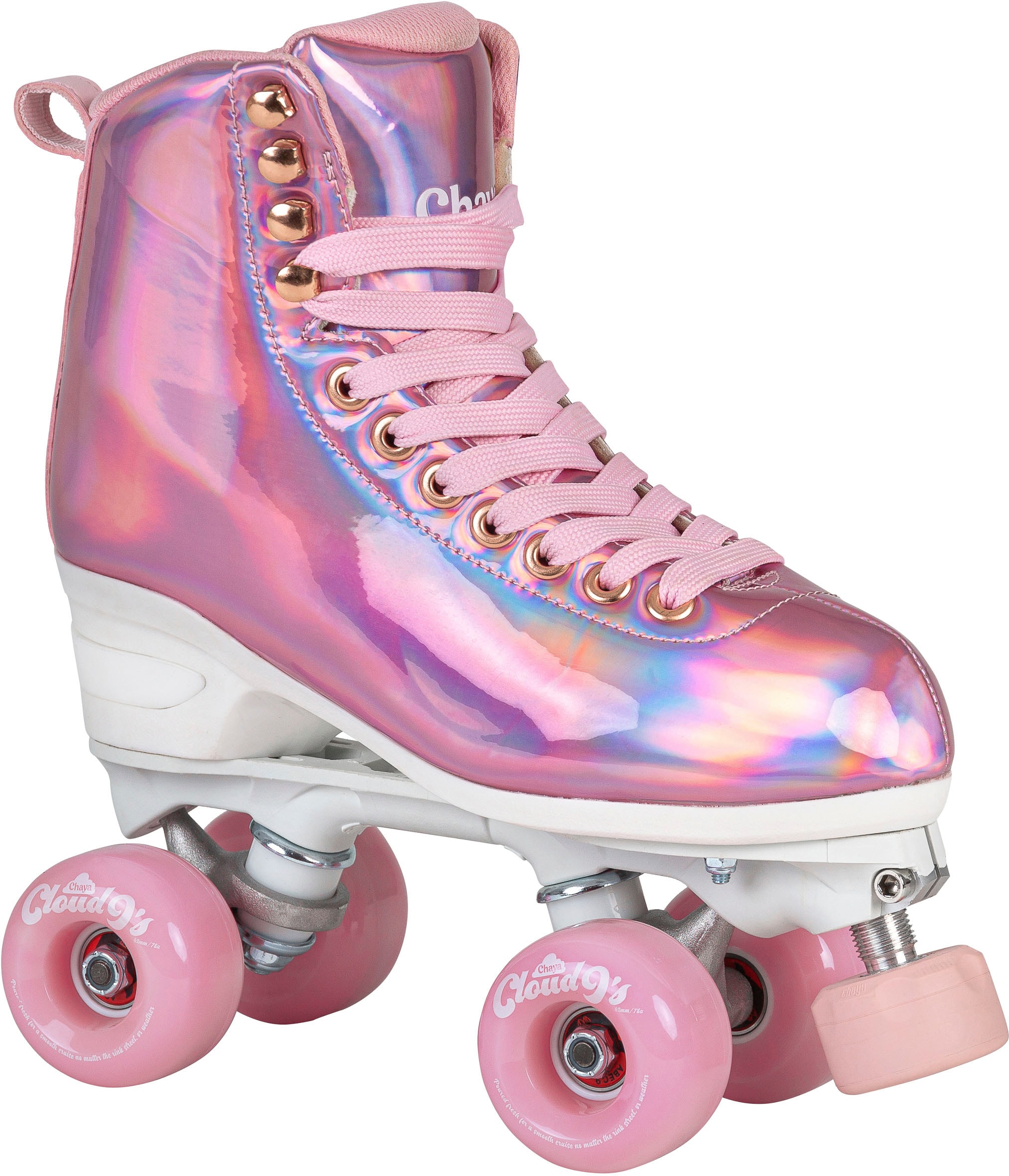 Chaya Rollschuhe "Melrose Elite Space Holographic", vegan