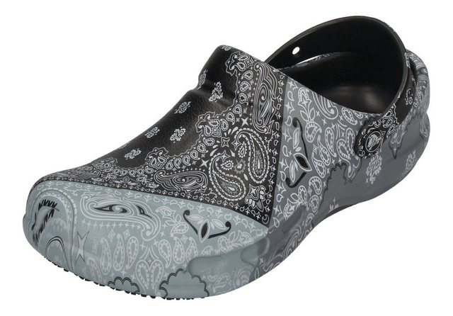 Crocs BISTRO GRAPHIC CLOG Clog White Black Black