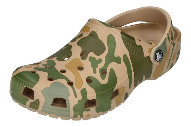 Crocs Classic Printed Camo Clog Clog Chai Tan