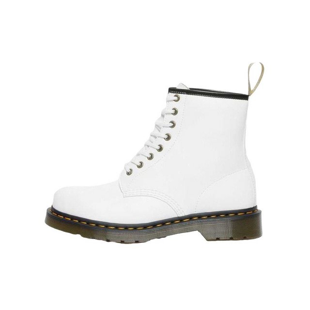 DR. MARTENS 1460 Optical White Vegan, vegane Stiefel Stiefel