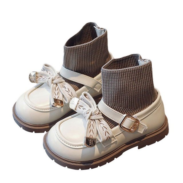 Daisred Mary Jane Babyschuhe Bowknot Prinzessin Schuhe Babystiefel