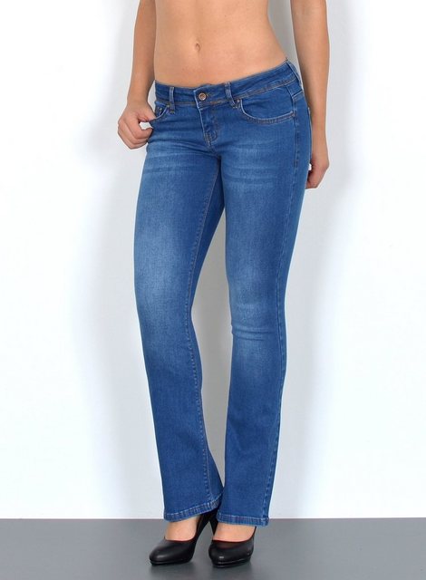 ESRA Bootcut-Jeans B200 Damen Bootcut Jeans niedrige Leibhöhe, bis Große Größen / Plussize Größe, Damen Schlagjeans Flared Jeans Low, Bootcut Hose Schlaghose Tief-Bund mit Stretch, Damen Hüfthose weites Bein bis übergröße, Damen weite Jeans, Damen Jeans Bootcut Damen Hose Bootcut Damen Jeanshose Bootcut Damen Jeans Stretch, Damen Stretchjeans Damen Jeanshose Damen Bootcut Hose, Damen Flared Jeans Bootcut Jeanshose Schlaghose Schlagjeans, Damen Bootcut weite Jeans Hose Bootcut, Damen Jeans, Jeans Damen