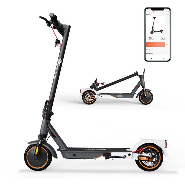 Evercross E-Scooter, 20,00 km/h, mit Straßenzulassung ABE mit APP, 8.5" E-roller Max 25km