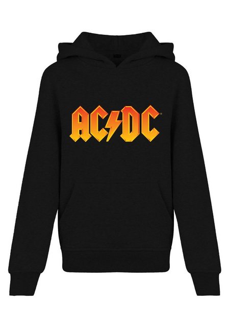 F4NT4STIC Kapuzenpullover ACDC Fire Logo - Premium Rock Metal Musik Fan Merch Unisex Kinder,Premium Merch,Jungen,Mädchen,Bandshirt