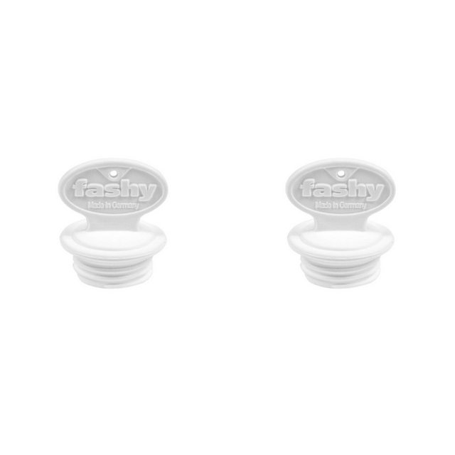 Fashy Wärmflasche Wärmflaschen Ersatz-Verschluss, (2-tlg), Gewinde Ø 29mm (2er Pack)