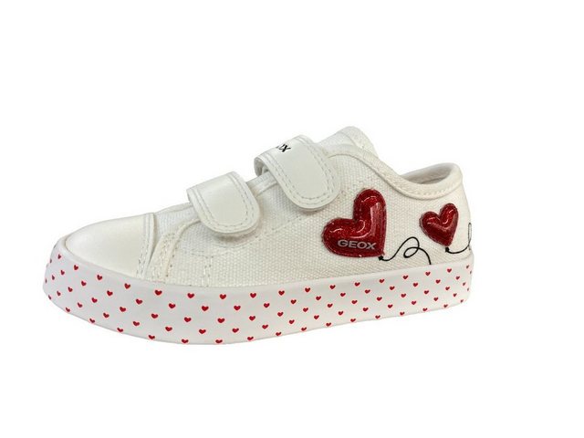 Geox GEOX Kinder Sneaker J CIAK G. J3504G-01054-C0050 WHITE/RED Sneaker