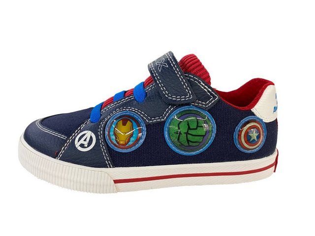 Geox GEOX Kinder Sneaker J KILWI BOY J35A7B-010FE-C0735 NAVY/RED Sneaker