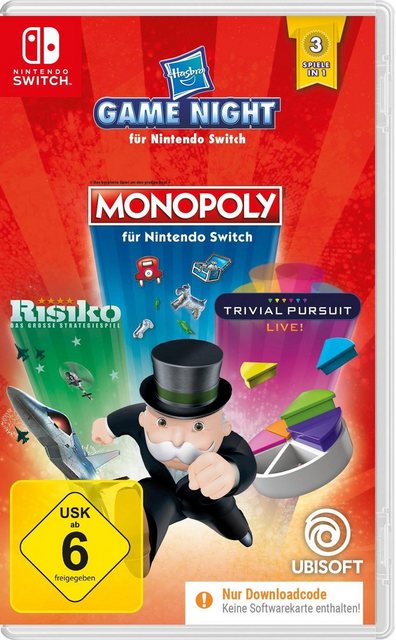 Hasbro Game Night Nintendo Switch-Spiel