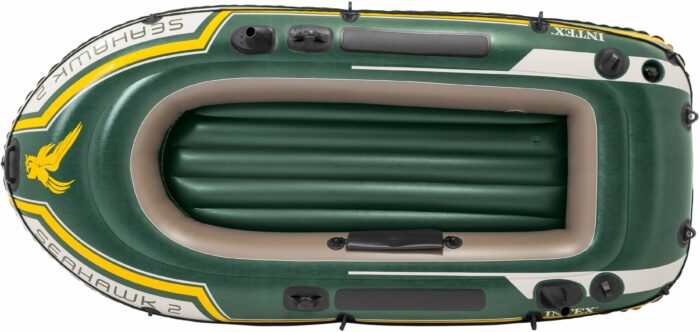 Intex Schlauchboot "Seahawk 2", (Set, mit 2 Paddeln und Luftpumpe)