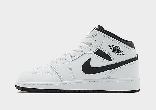 Jordan Air 1 Mid Junior, WHITE