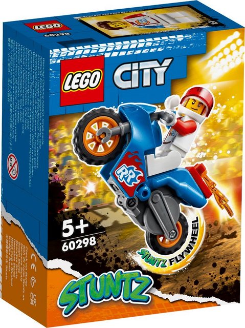 LEGO® Spielbausteine LEGO® City Raketen-Stuntbike 14 Teile 60298