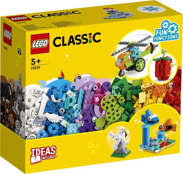 LEGO® Spielbausteine LEGO® Classic Bausteine und Funktionen 500 Teile 11019