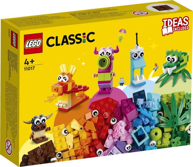 LEGO® Spielbausteine LEGO® Classic Kreative Monster 140 Teile 11017