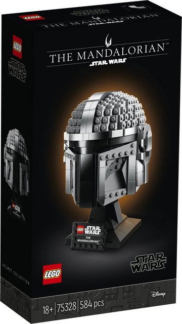 LEGO® Spielbausteine LEGO® Star Wars™ Mandalorianer Helm 584 Teile 75328