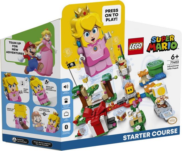 LEGO® Spielbausteine LEGO® Super Mario Abenteuer mit Peach - Starterset 354 Teile 71403