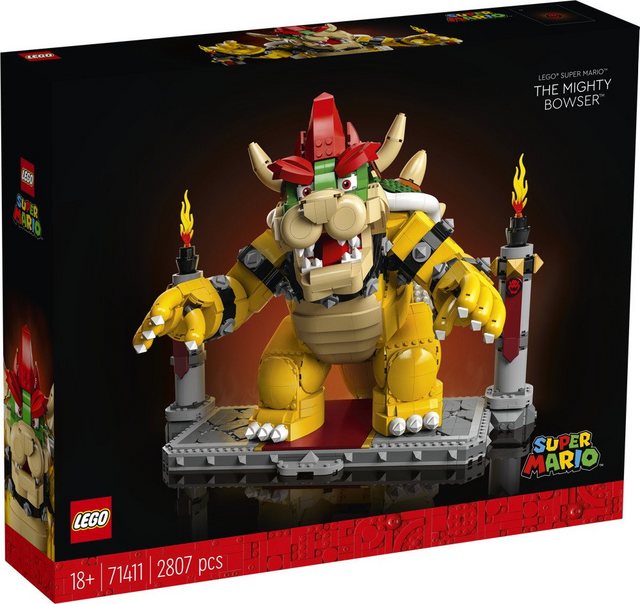 LEGO® Spielbausteine LEGO® Super Mario Der mächtige Bowser 2807 Teile 71411