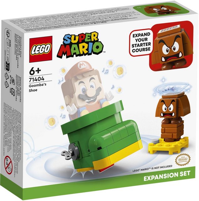 LEGO® Spielbausteine LEGO® Super Mario Gumbas Schuh - Erweiterungsset 76 Teile 71404