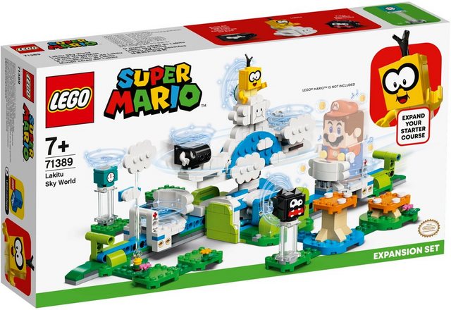 LEGO® Spielbausteine Super Mario Lakitus Wolkenwelt 484 Teile 71389