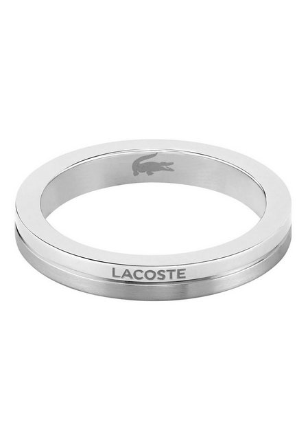 Lacoste Fingerring Schmuck Edelstahl Damenring VIRTUA, mit Lacoste Krokodil - zu Hoodie, Shirt, Polo, Jeans, Jacke, Sneaker!