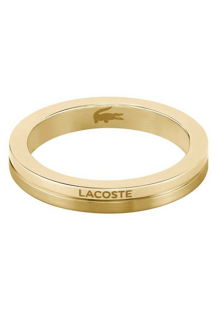 Lacoste Fingerring Schmuck Edelstahl Damenring VIRTUA, mit Lacoste Krokodil - zu Hoodie, Shirt, Polo, Jeans, Jacke, Sneaker!