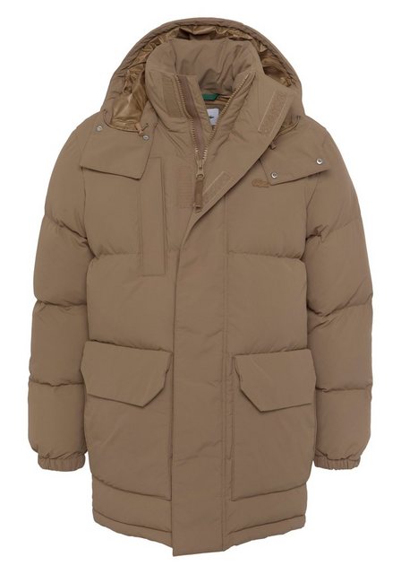 Lacoste Winterjacke WINTERJACKE mit Ton-in-Ton-Logostickerei