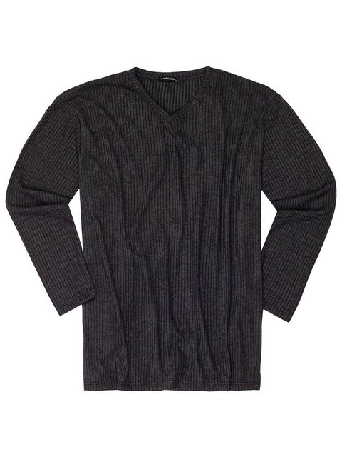 Lavecchia Strickpullover Übergrößen Herren Pullover LV-1006 Herren V-Neck Shirt