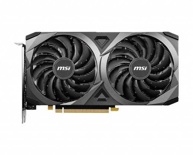 MSI V397-022R GeForce RTX 3060 VENTUS 2X 12G OC NVIDIA 12 GB GDDR6 Grafikkarte (GDDR6)