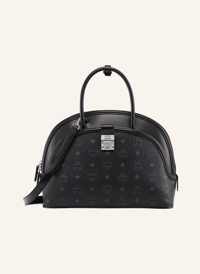 Mcm Handtasche Visetos schwarz