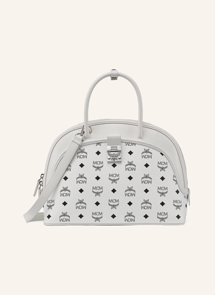 Mcm Handtasche Visetos weiss