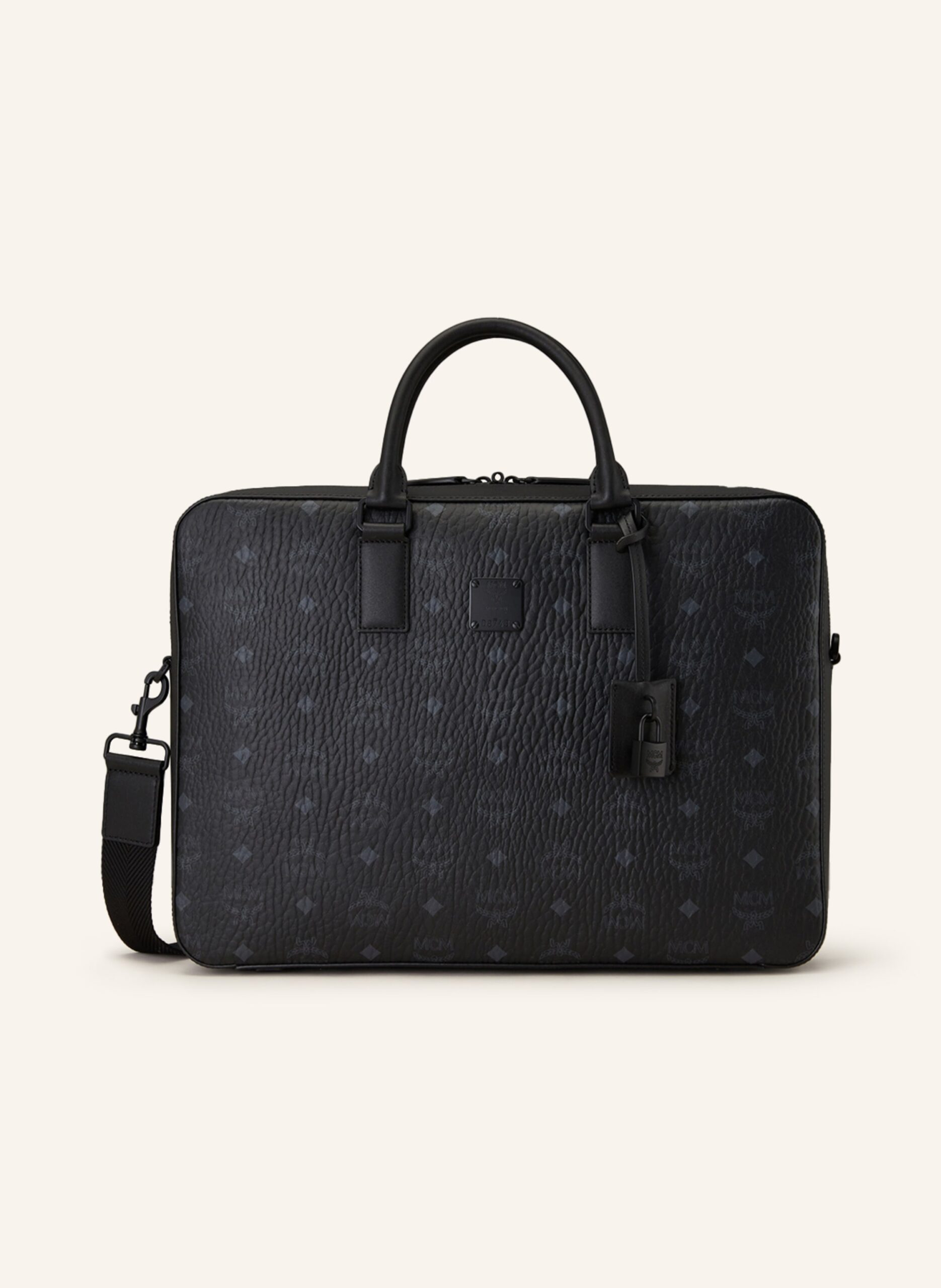 Mcm Laptop-Tasche schwarz