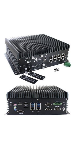 MiniPC.de FleetPC-11-RTX3000 Car-PC (Intel Core i9-10900TE, NVIDIA RTX3000 GPU, Mini-PC