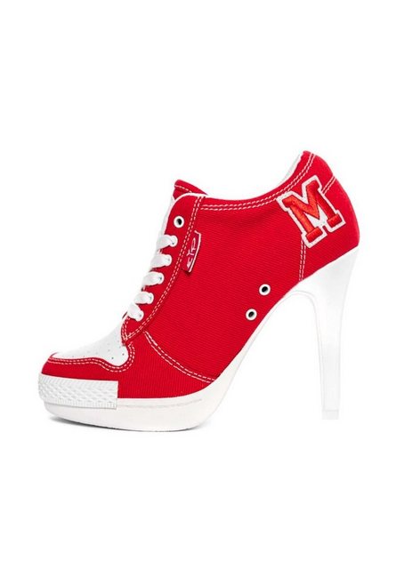 Missy Rockz COLLEGE ROCKZ - M just red High-Heel-Stiefelette Absatzhöhe: 10,5 cm