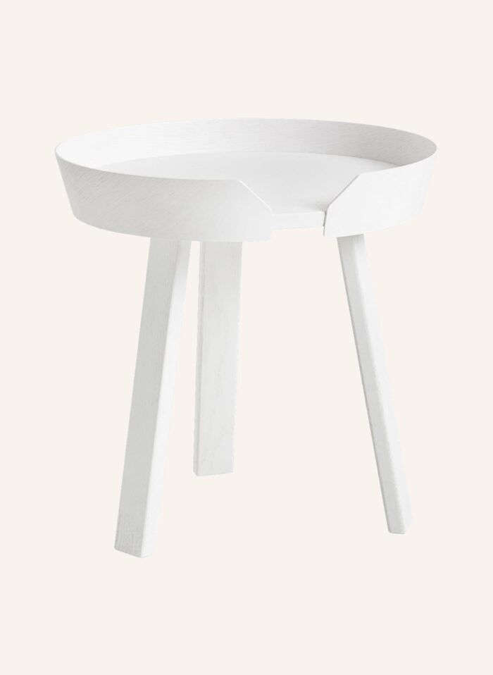 Muuto Beistelltisch Around Small weiss