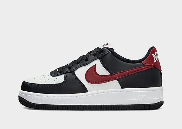 Nike Air Force 1 Low Junior, Black/Summit White/White/Dark Team Red