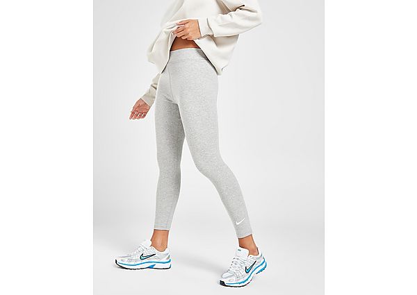 Nike Club Leggings - Damen, Dark Grey Heather/Sail